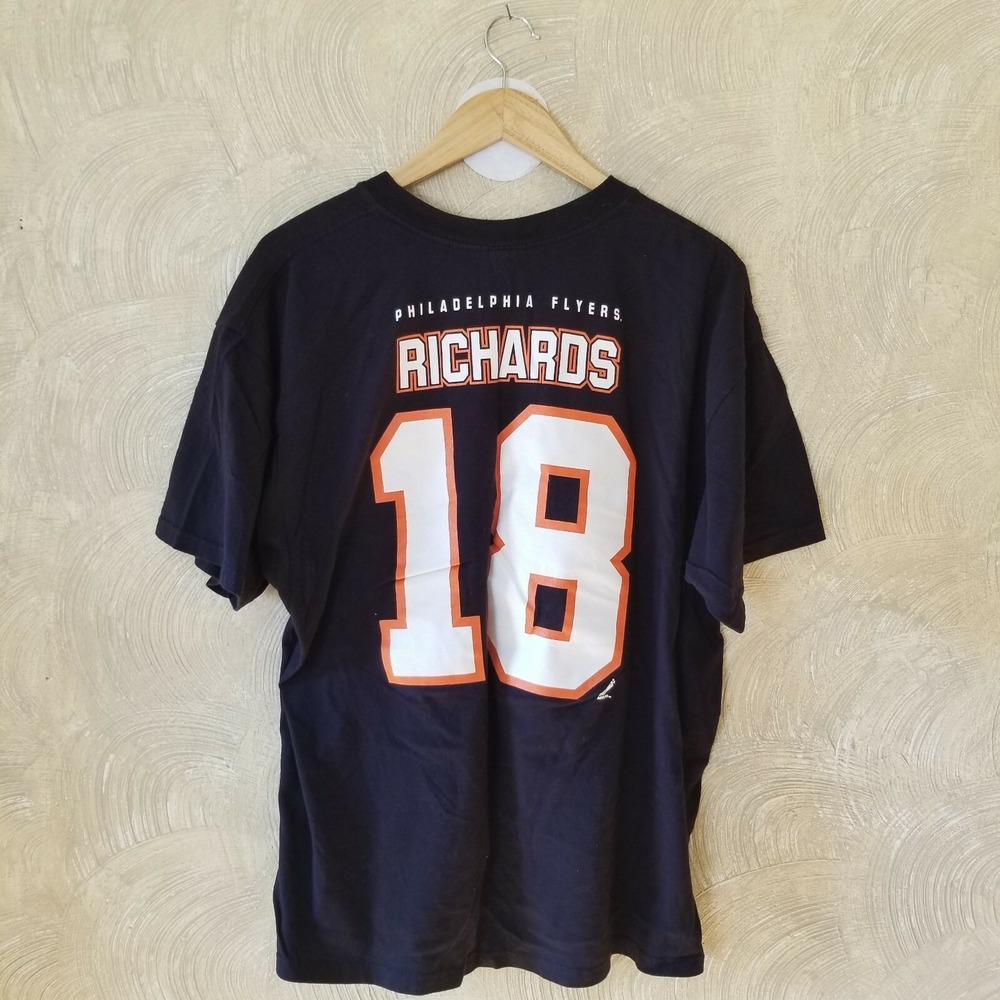 Vintage NHL Mike Richards # 18 Philadelphia Flyers Hockey Mens XL VTG Hockey NHL